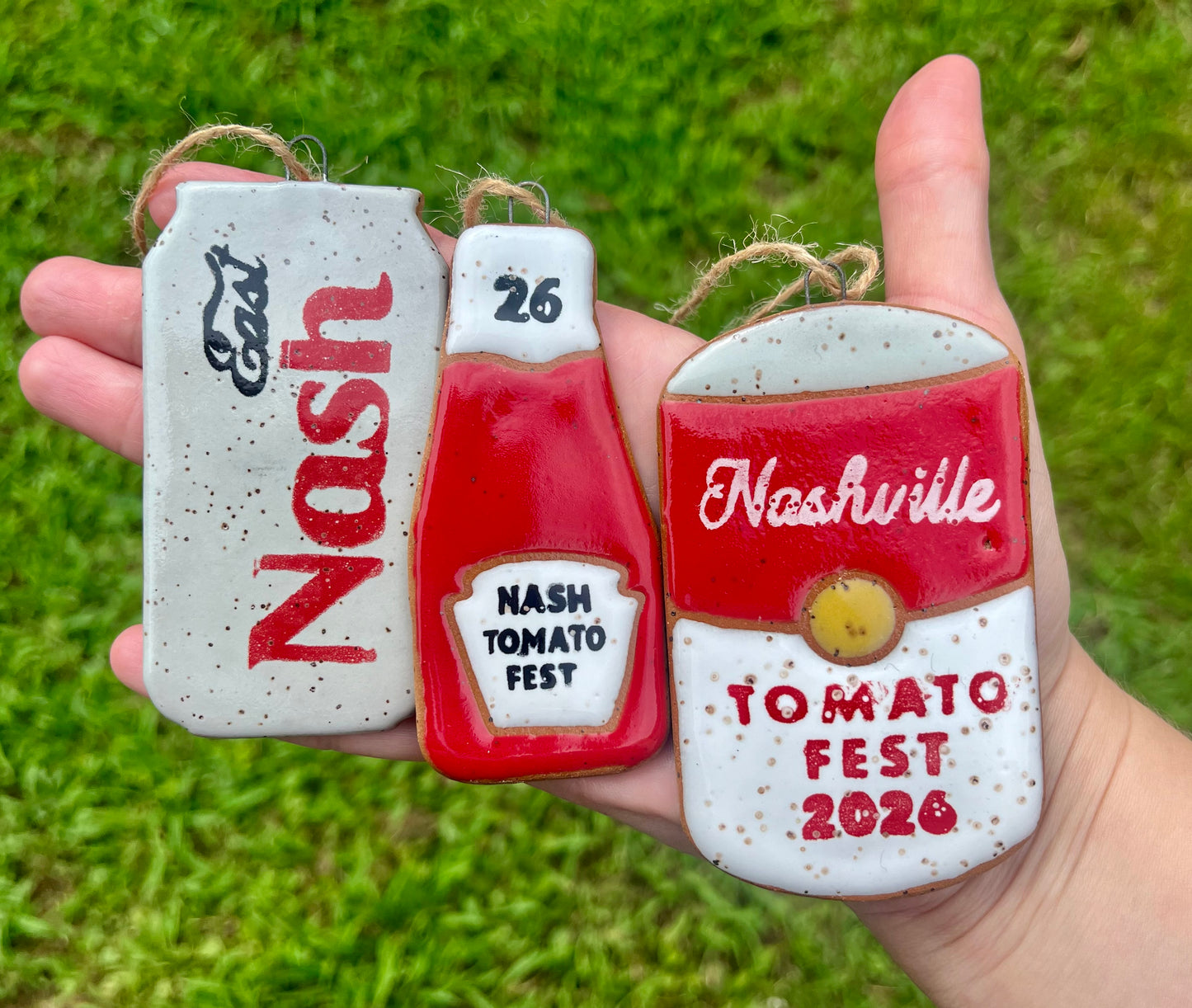 tomato fest 2026 ornament - tomato soup