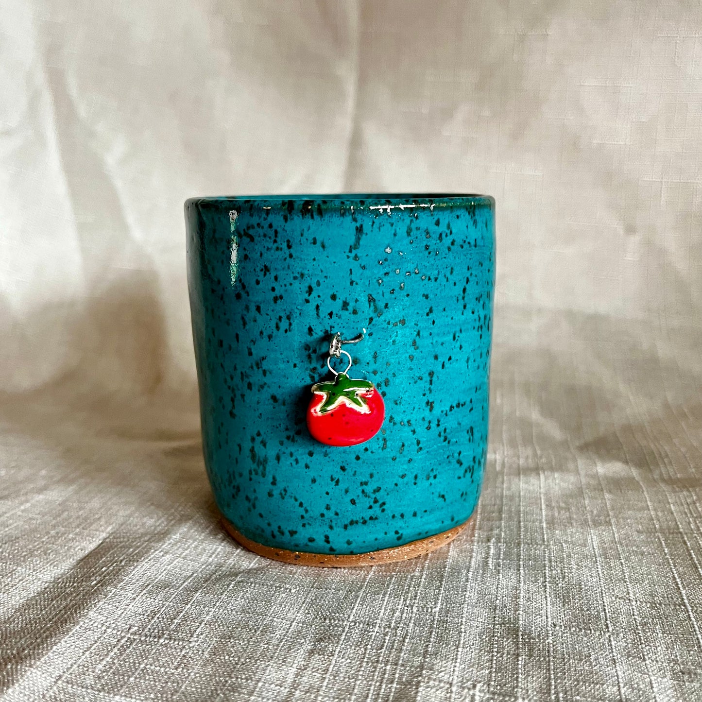charm cup - turquoise