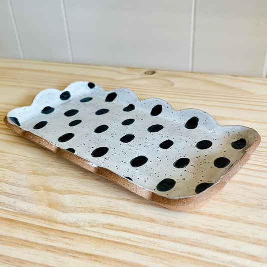 catchall dish - spotted