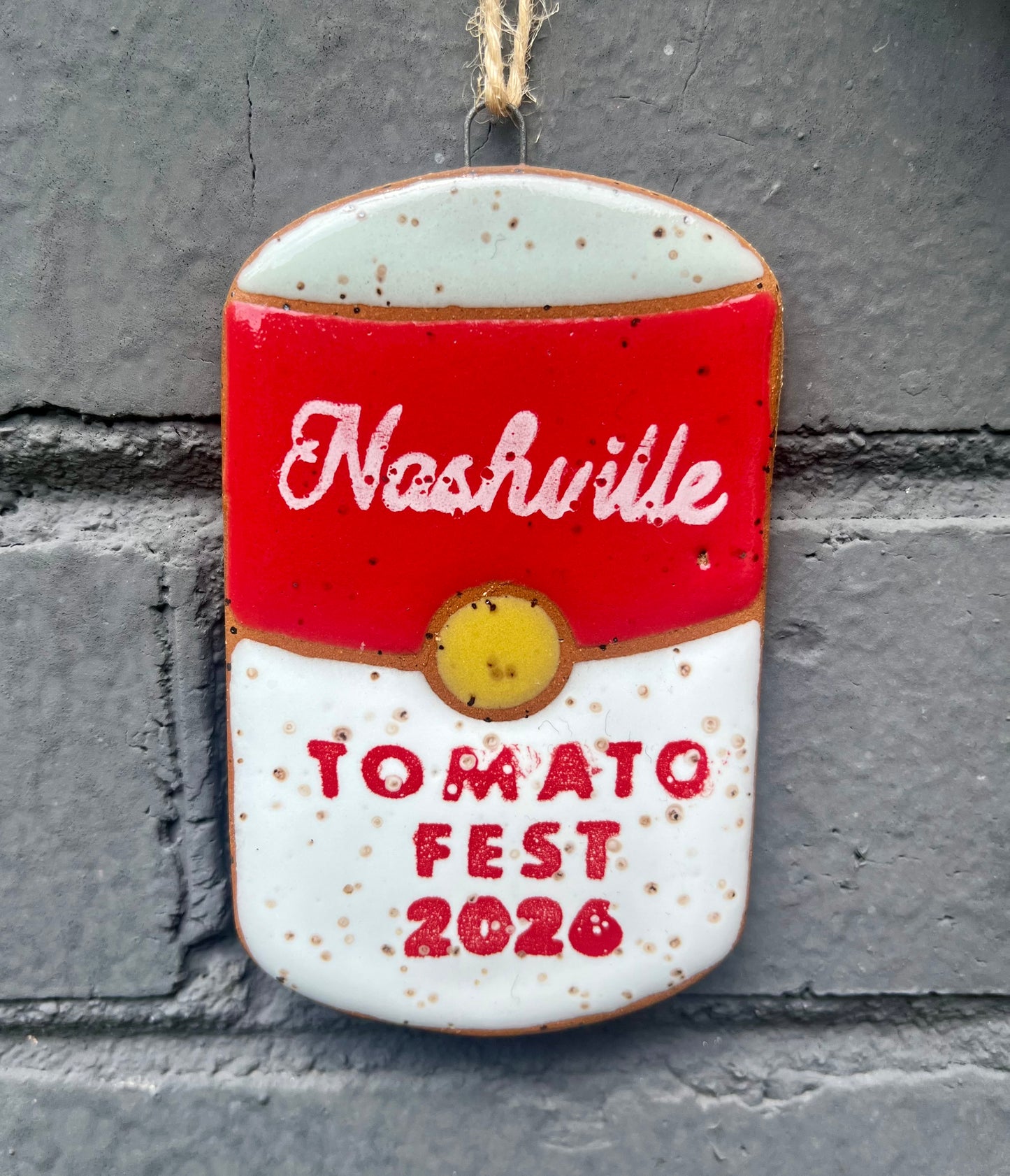 tomato fest 2026 ornament - tomato soup