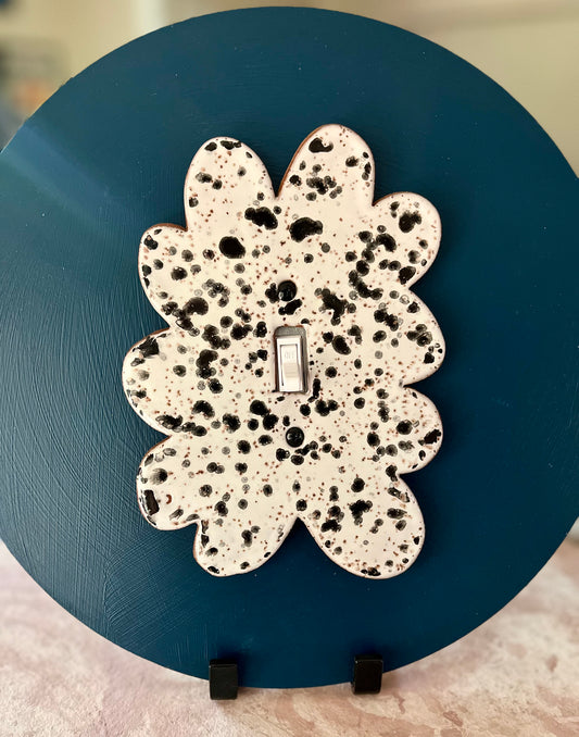 light switch cover - black/white 2