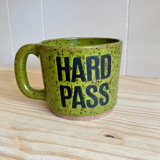 hard pass mug