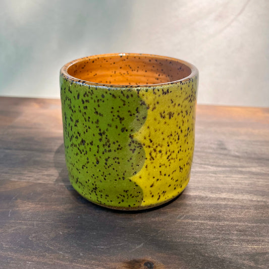 tumbler - green/brown/yellow 2