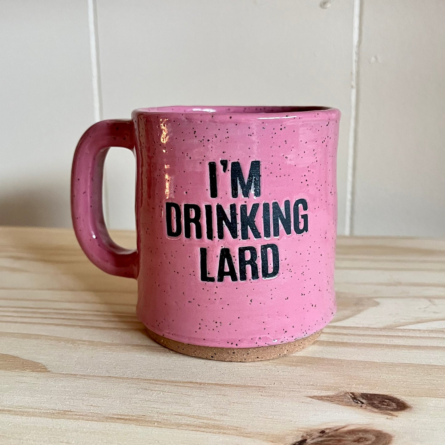 lard mug - pink
