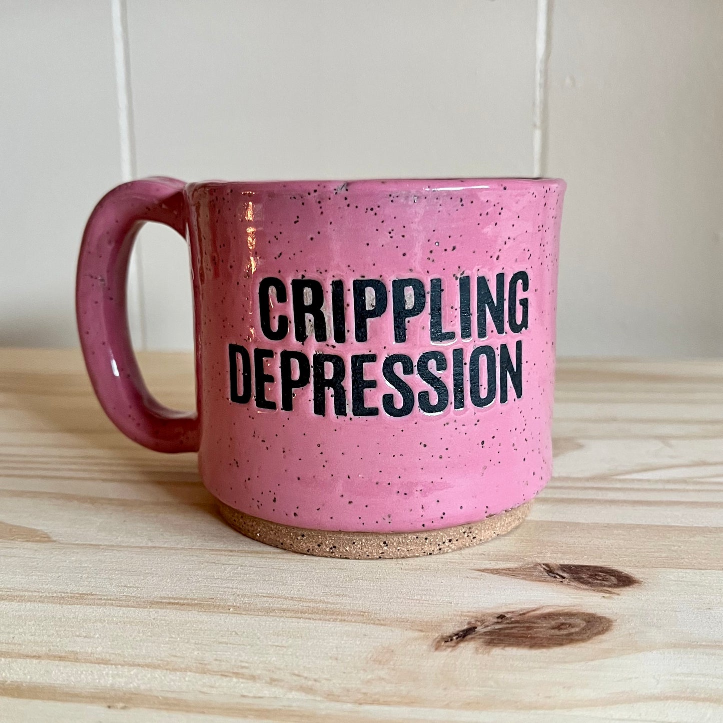 depression mug - pink