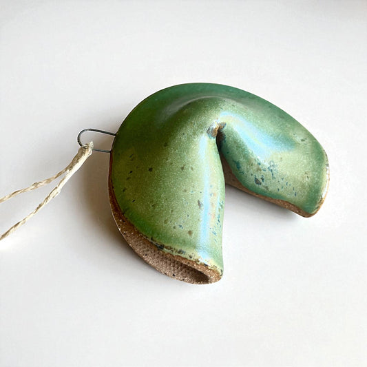fortune cookie ornament