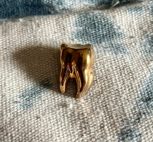 gold tooth pin