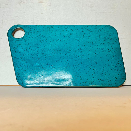 cheese board/serving board - turquoise